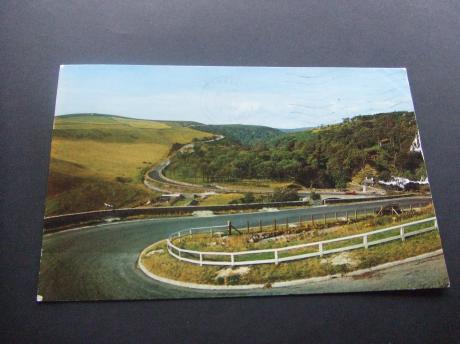 The hairpin bend of Berriedale Hill,Scottish Highlands